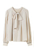 Fluid Bow-Tie Blouse