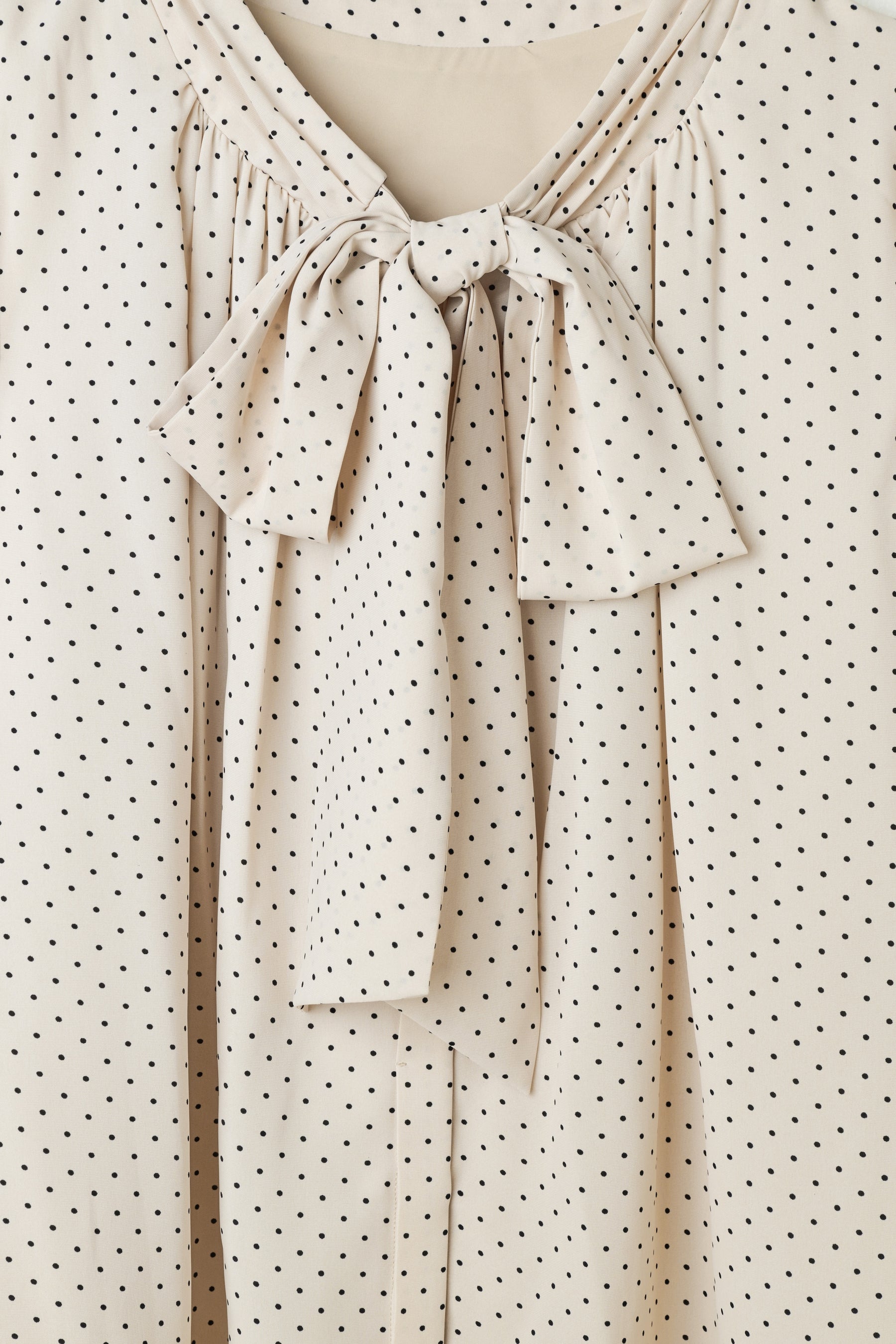 Fluid Bow-Tie Blouse