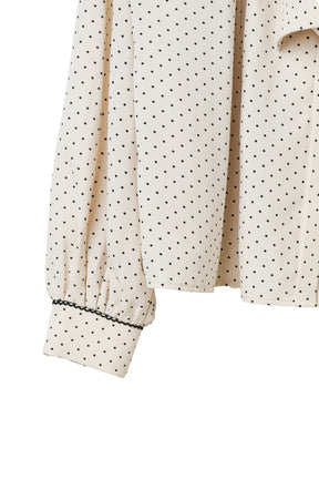 Fluid Bow-Tie Blouse