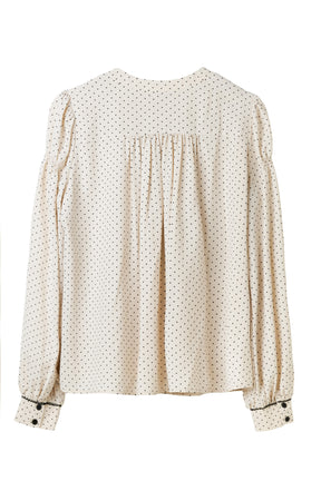 Fluid Bow-Tie Blouse