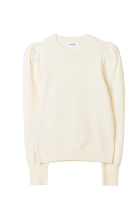 Sculpted Sleeve Knit Top