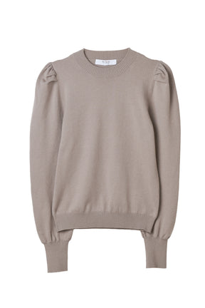 Sculpted Sleeve Knit Top