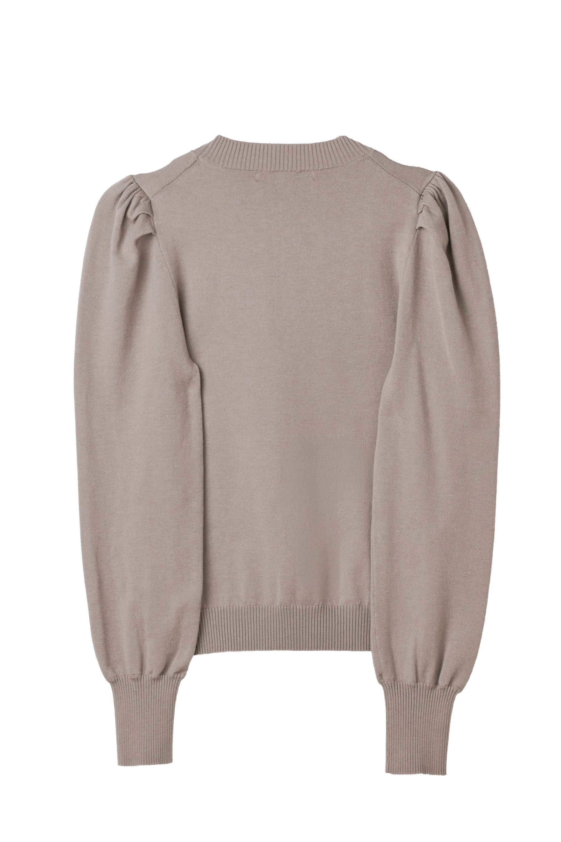 Sculpted Sleeve Knit Top