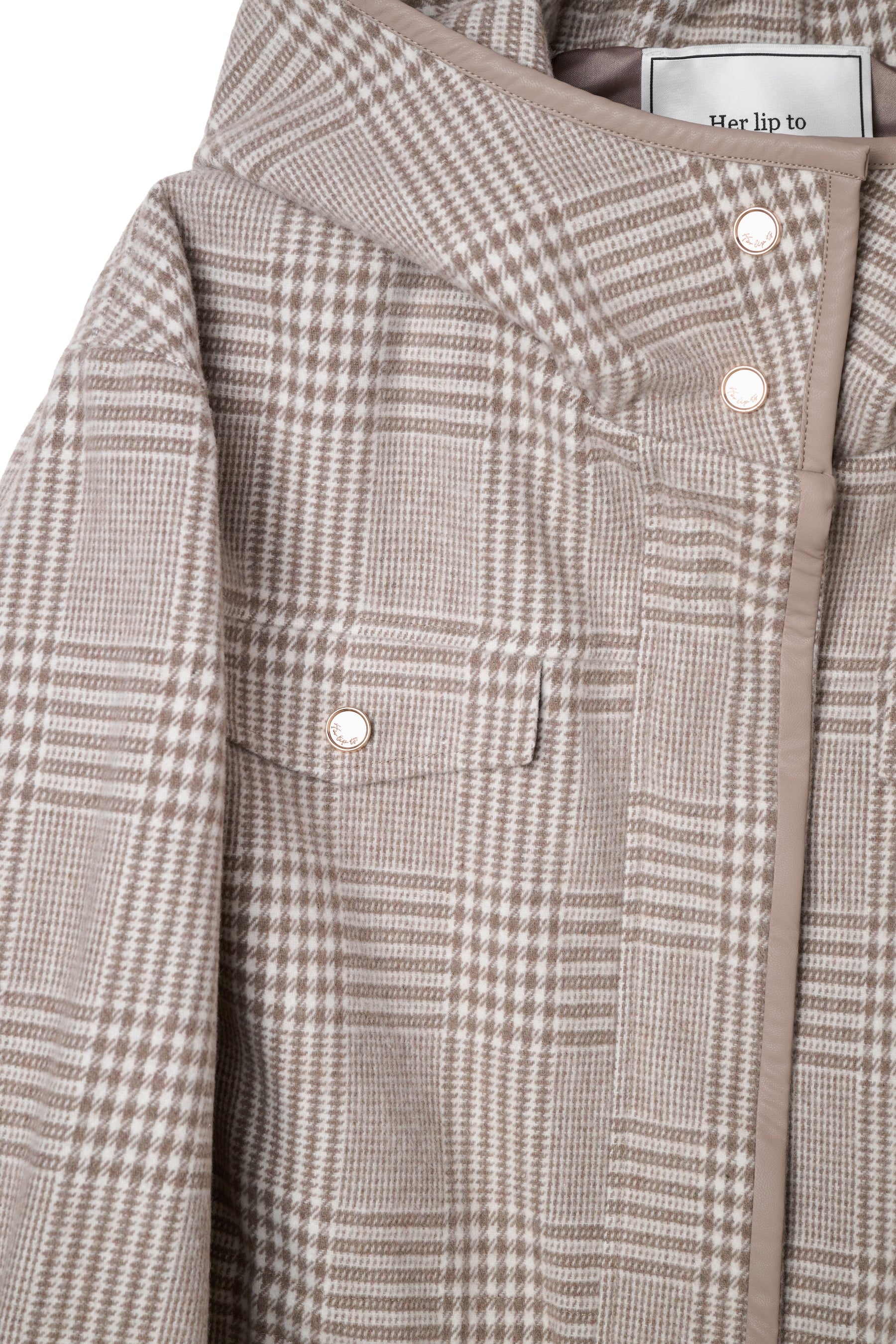 【10月下旬発送】Faux Fur Pocket Hooded Coat