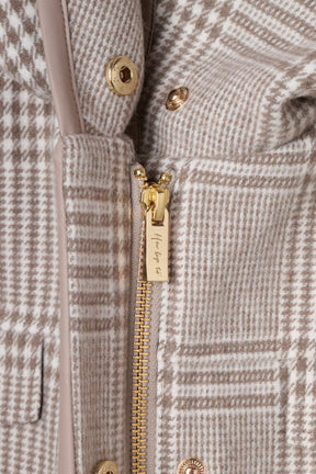 【10月下旬発送】Faux Fur Pocket Hooded Coat