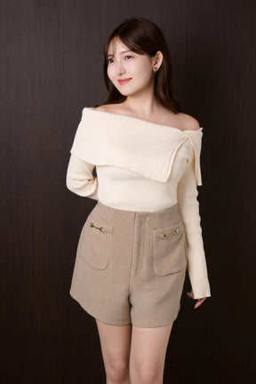 【10月上旬発送】Colette Gold Bit Shorts