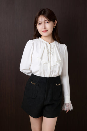 【10月上旬発送】Colette Gold Bit Shorts