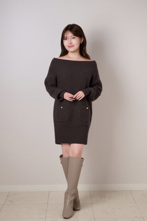 Lenora Knit Mini Dress