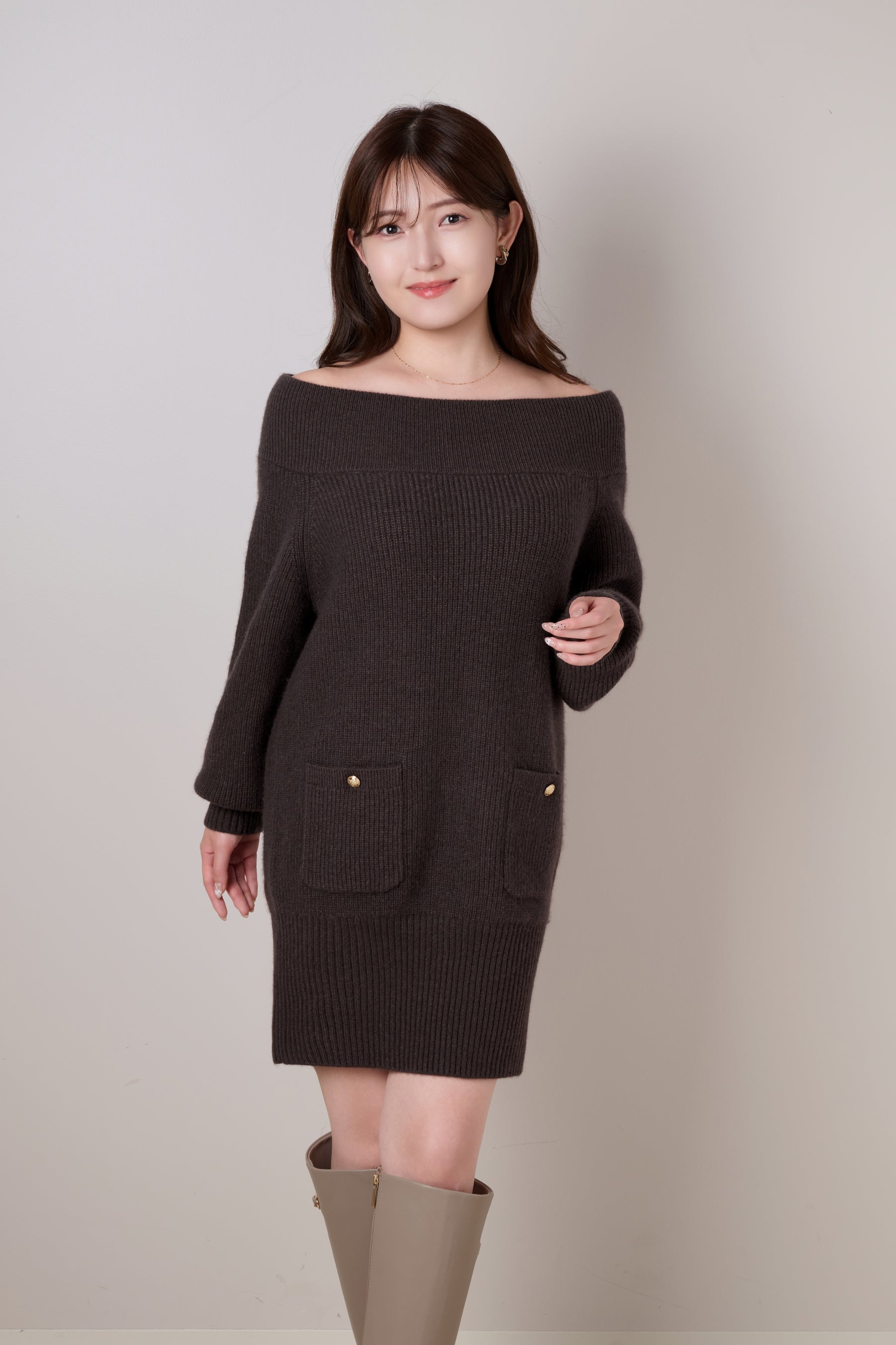 Lenora Knit Mini Dress
