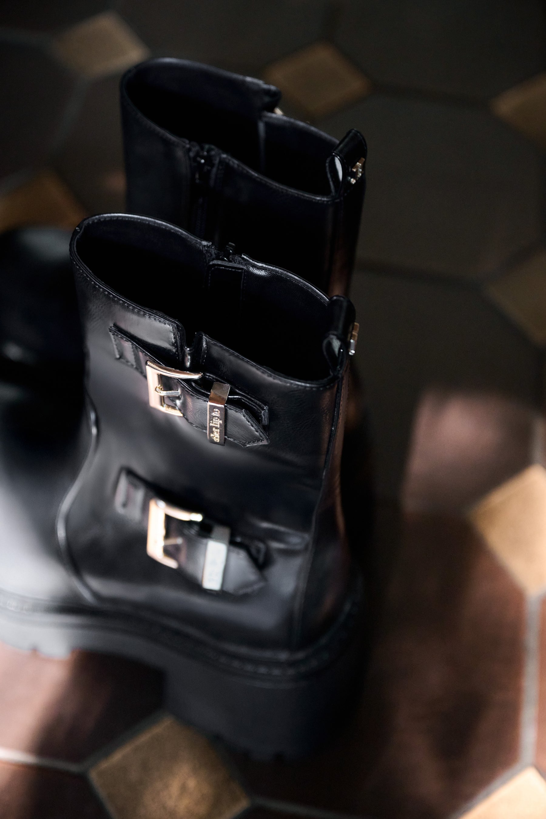 Double Buckle Boots