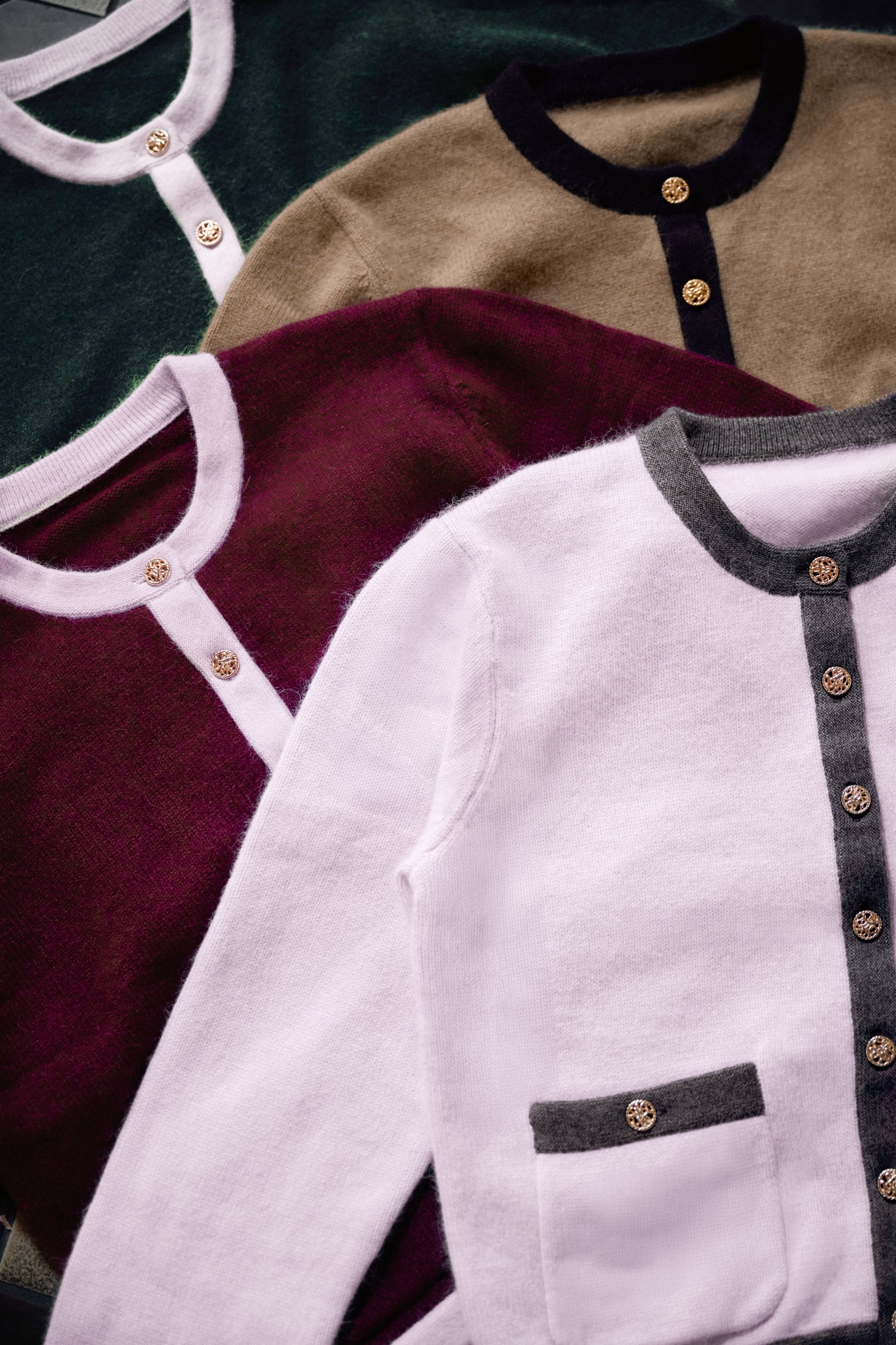 【10月中旬発送】Annelise Knit Cardigan