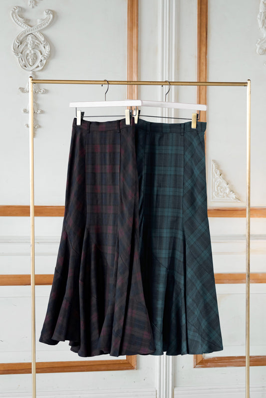 Mermaid Panel Long Skirt
