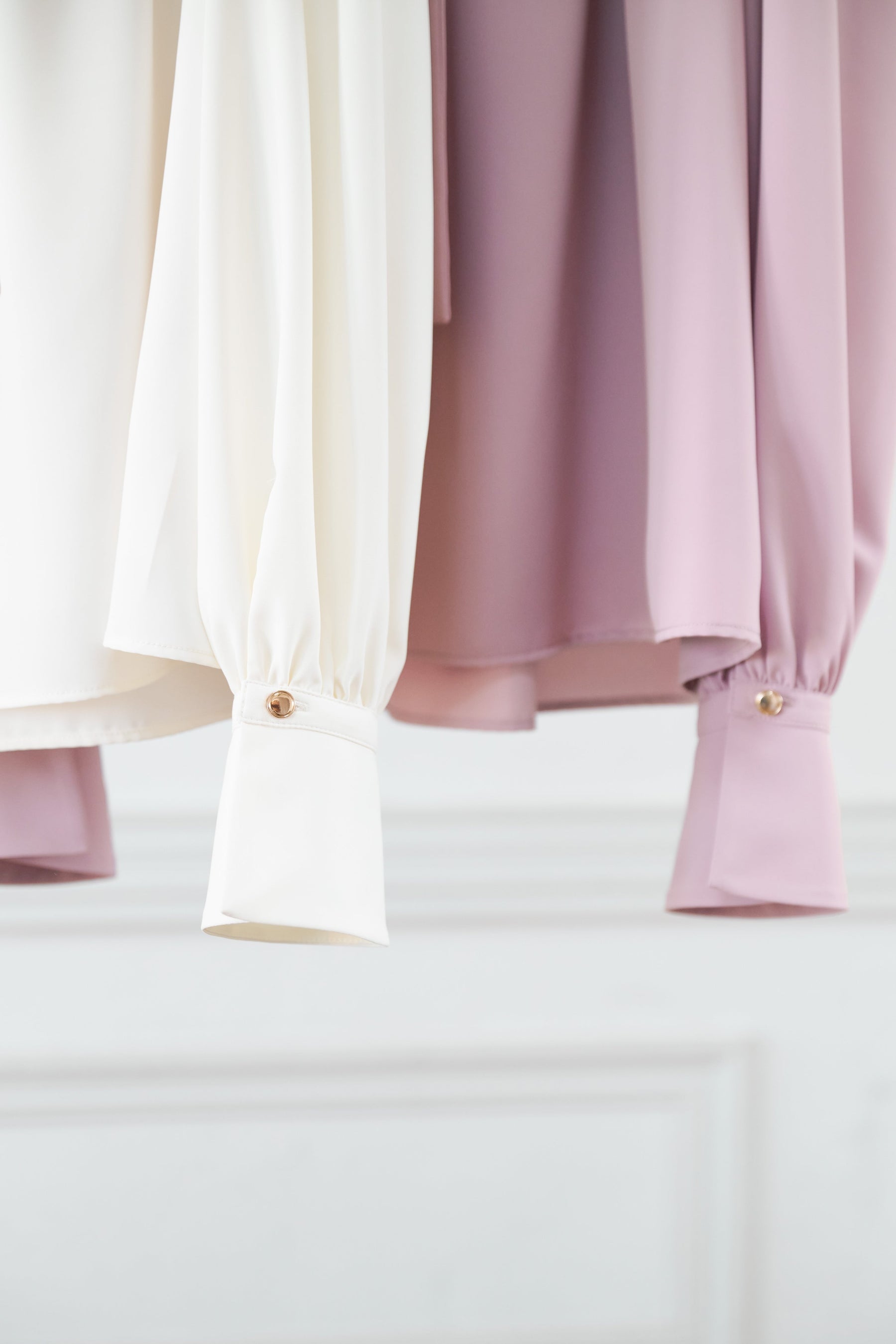 Bow-Tie Twill Blouse