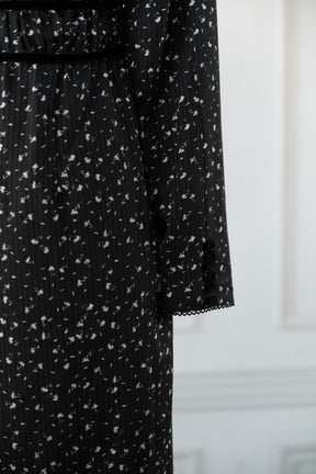 【10月上旬発送】Capucine Bloom Sleeve Chiffon Dress