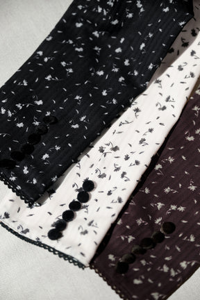 【10月上旬発送】Capucine Bloom Sleeve Chiffon Dress