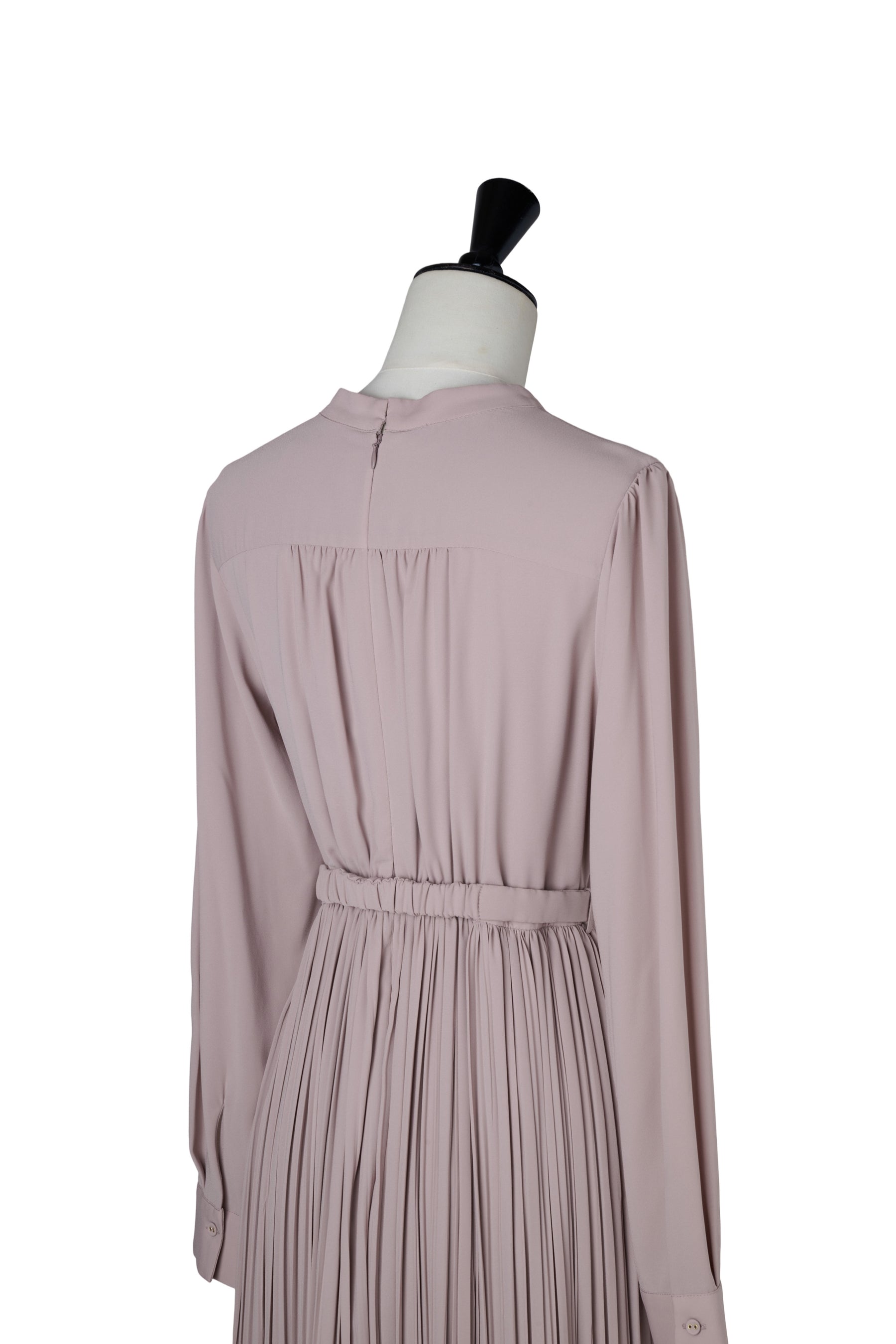 Viola Bow Pleated Dress