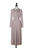 Viola Bow Pleated Dress