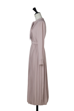Viola Bow Pleated Dress