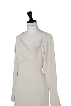 【10月中旬発送】Elsie Twist-Front Dress