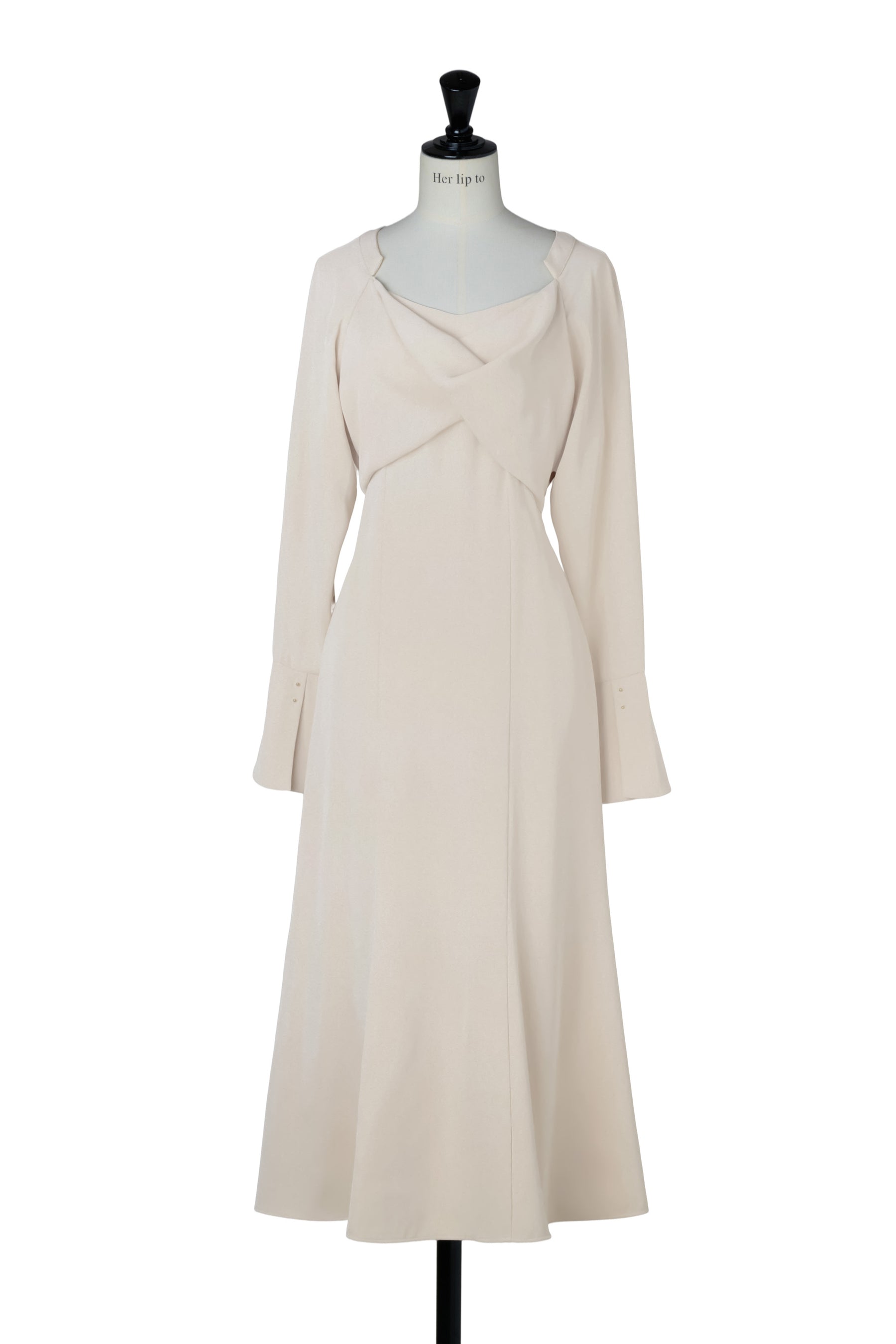 【10月中旬発送】Elsie Twist-Front Dress