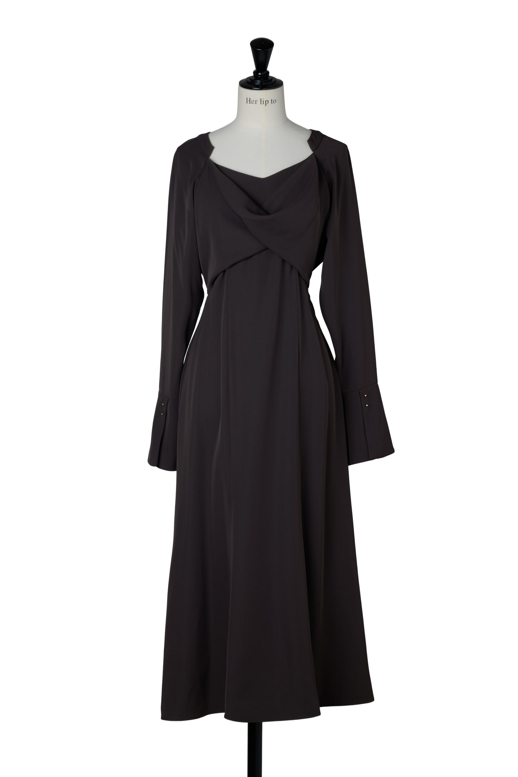 【10月中旬発送】Elsie Twist-Front Dress