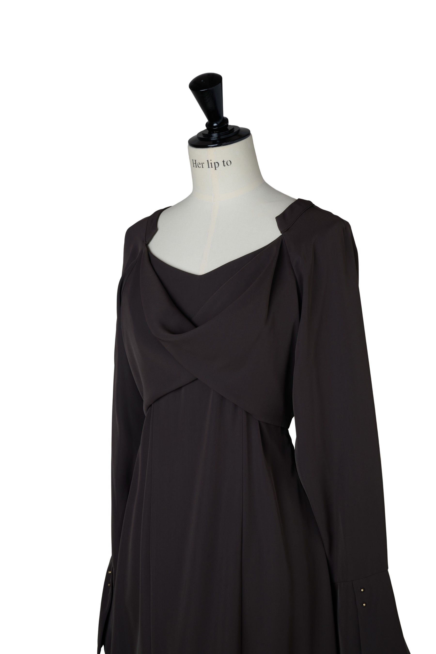 【10月中旬発送】Elsie Twist-Front Dress
