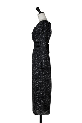 【10月上旬発送】Capucine Bloom Sleeve Chiffon Dress