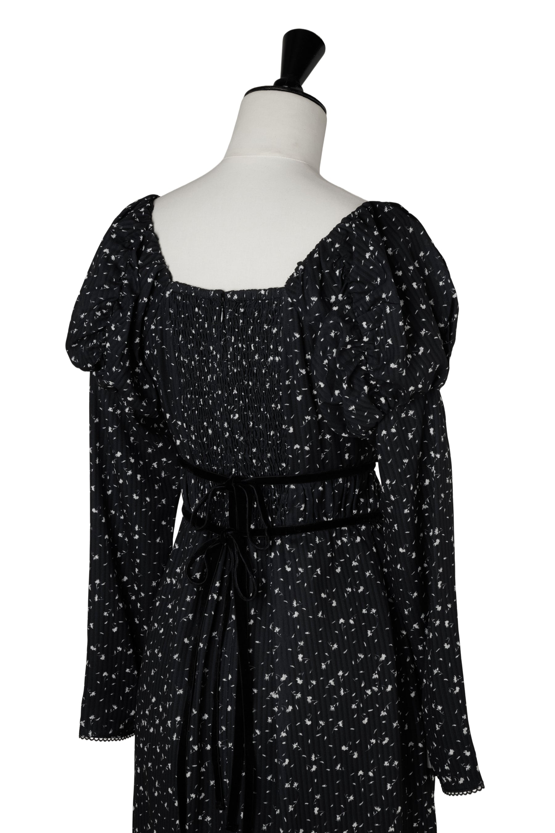 【10月上旬発送】Capucine Bloom Sleeve Chiffon Dress