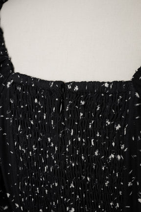 【10月上旬発送】Capucine Bloom Sleeve Chiffon Dress