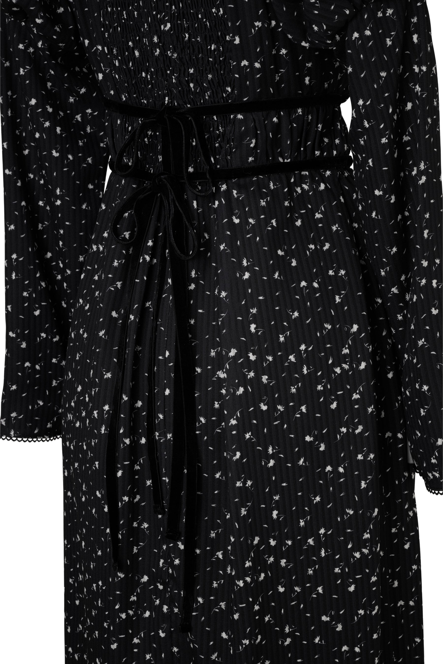 【10月上旬発送】Capucine Bloom Sleeve Chiffon Dress