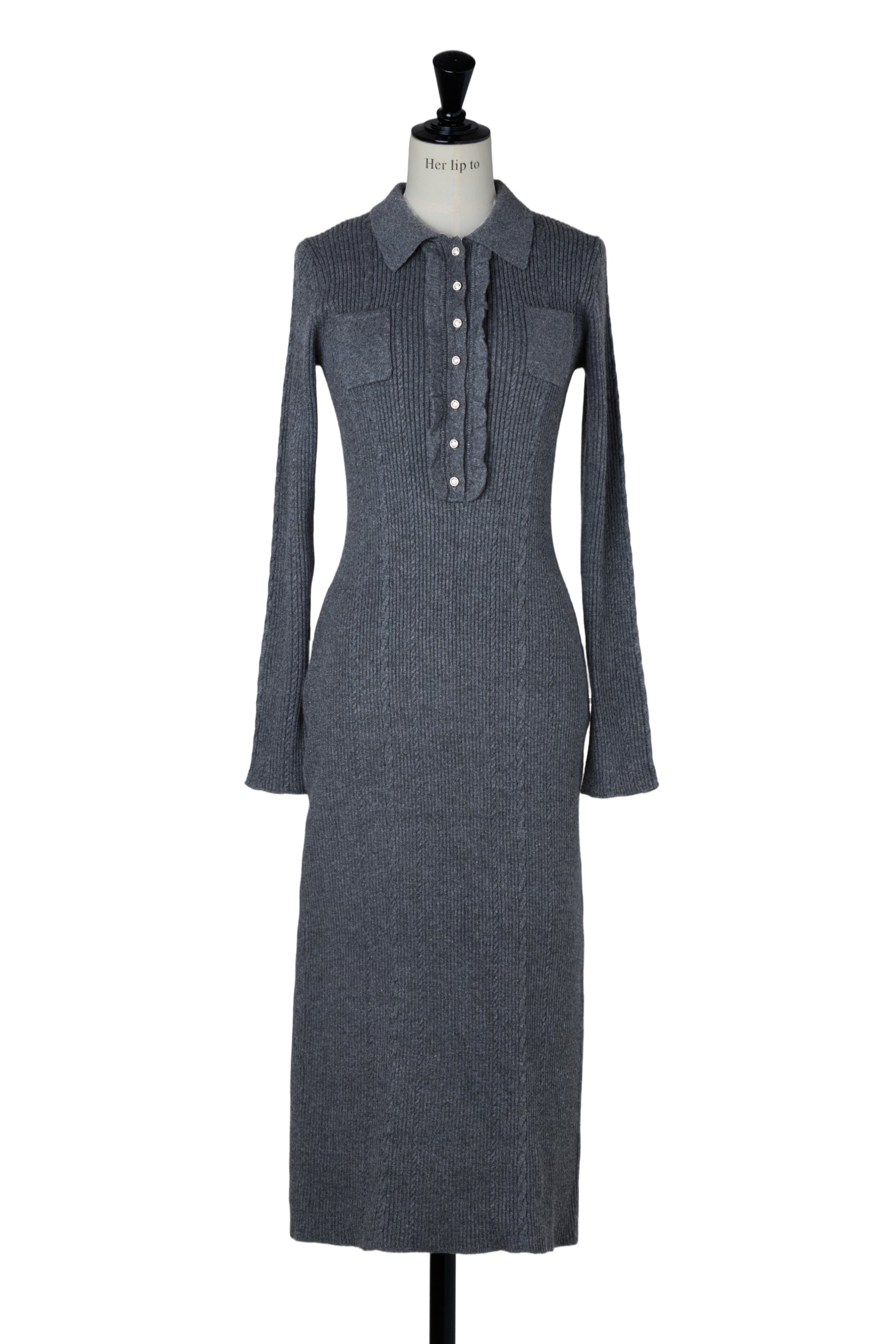 【10月中旬発送】Margot Knit Long Dress