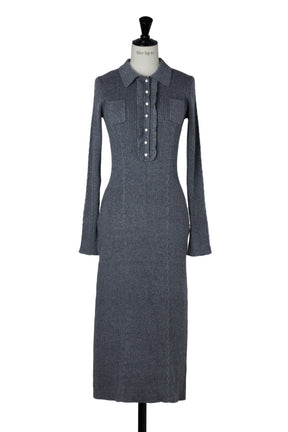 【10月中旬発送】Margot Knit Long Dress