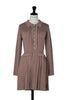 【10月中旬発送】Margot Pleated Knit Mini Dress