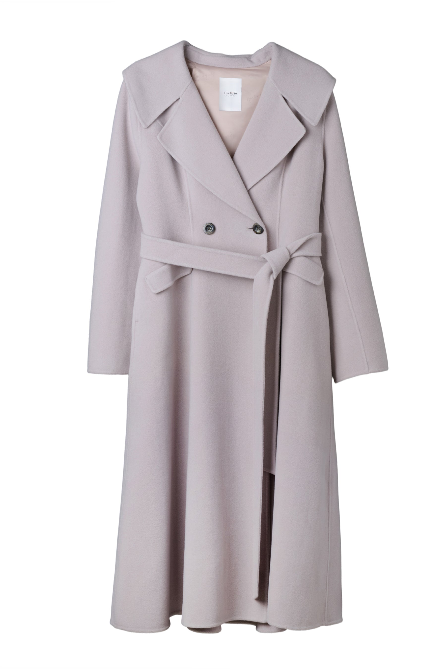 Hamilton Wool Rever Flared Coat