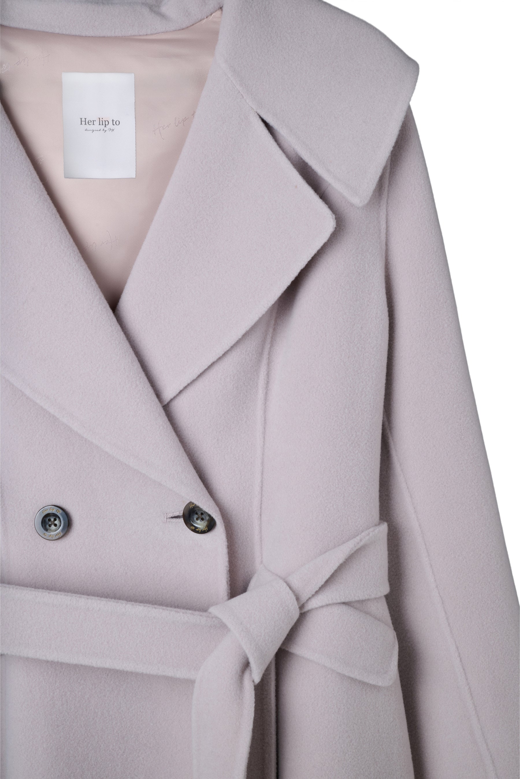 Hamilton Wool Rever Flared Coat