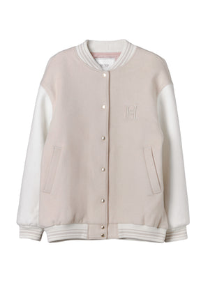 【10月中旬発送】H Logo Varsity Jacket