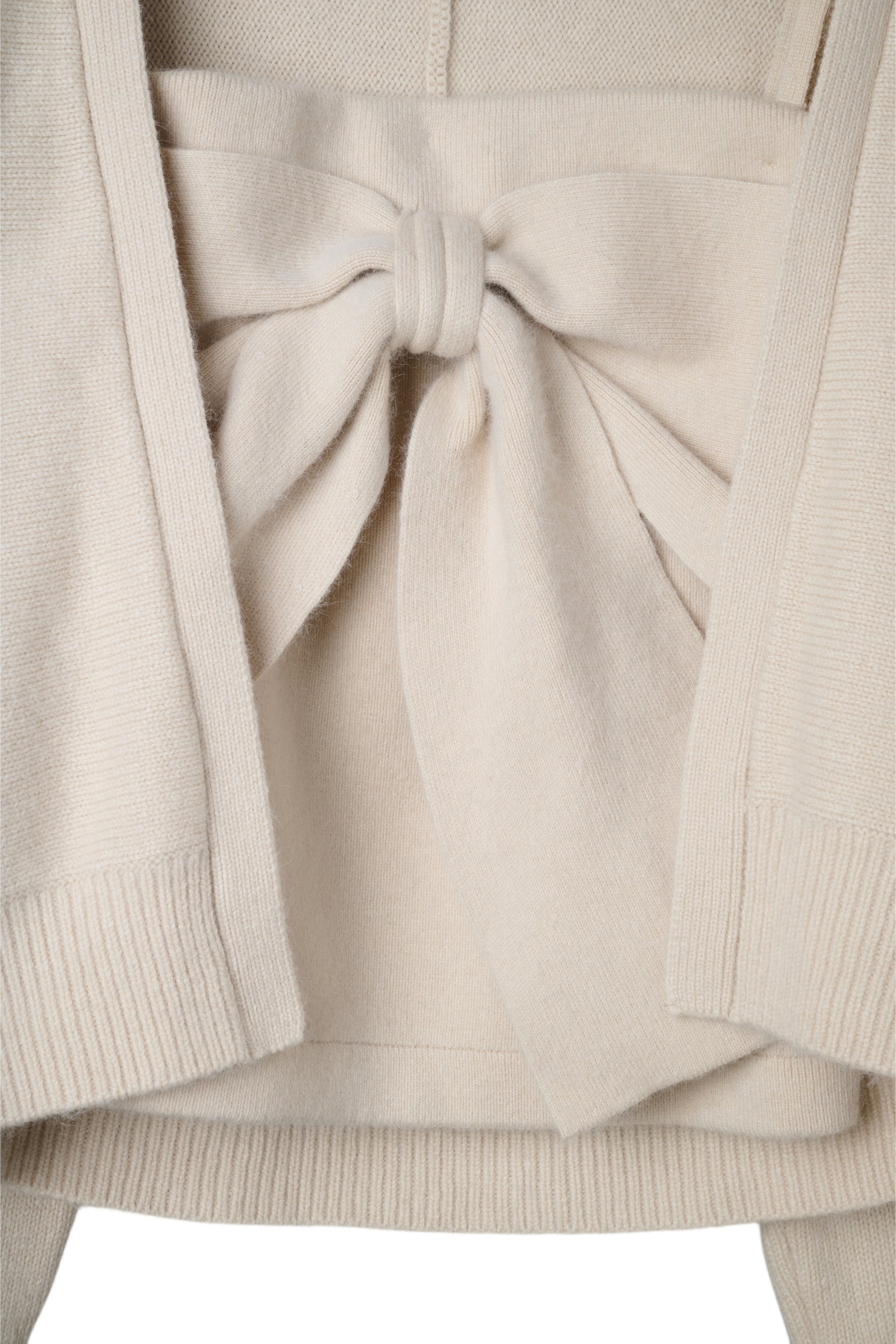 【10月中旬発送】Lydie Ribbon-Tie Knit Ensemble