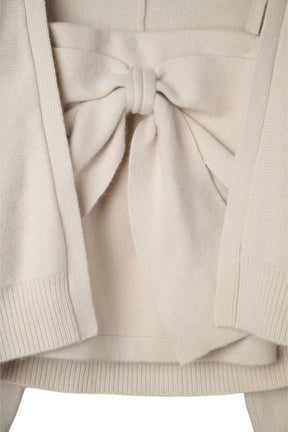 【10月中旬発送】Lydie Ribbon-Tie Knit Ensemble