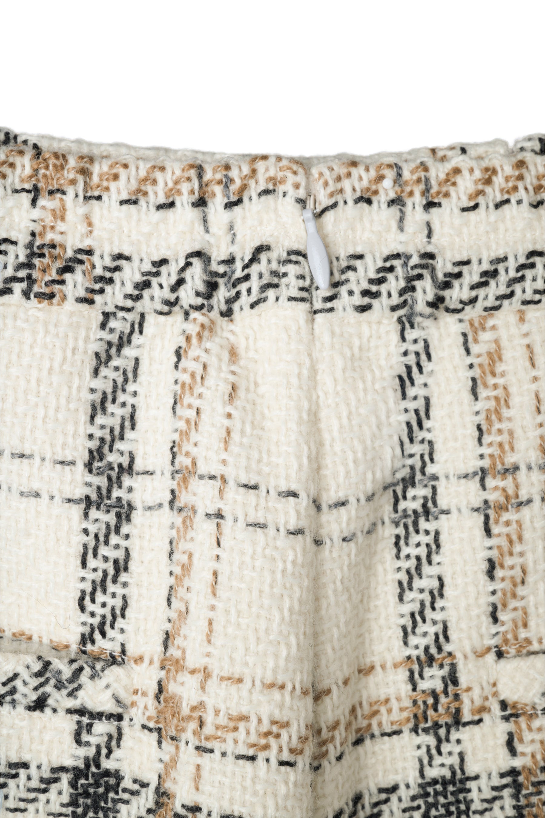 Tweed Check Mini Skort