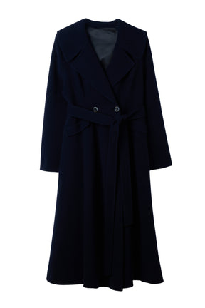 【11月中旬発送】Hamilton Wool Rever Flared Coat