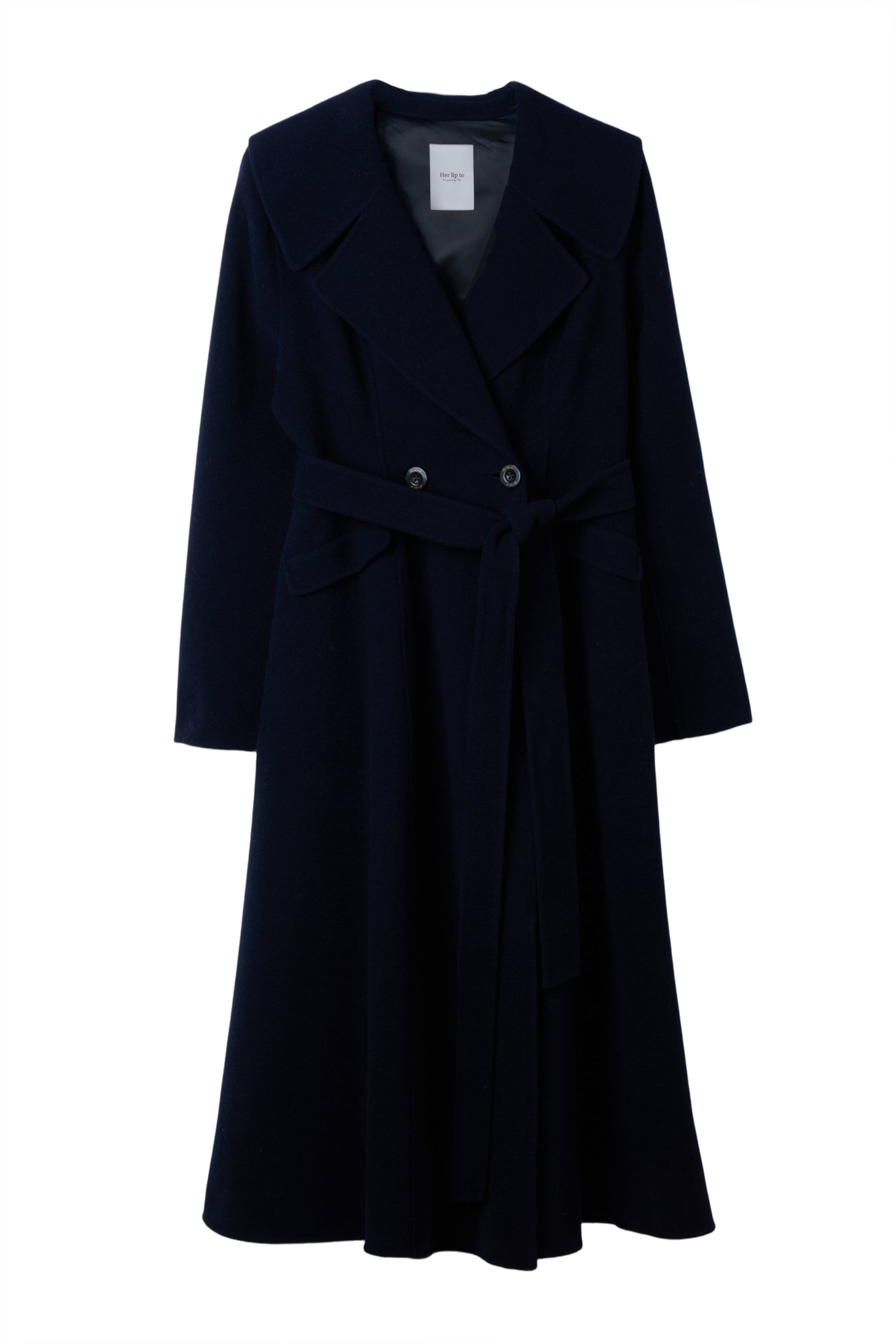 Hamilton Wool Rever Flared Coat