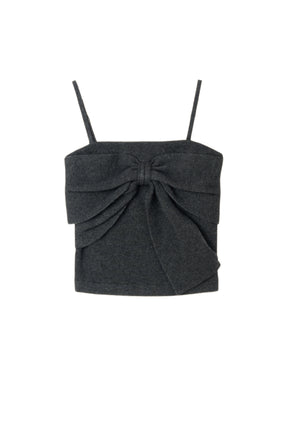 【10月中旬発送】Lydie Ribbon-Tie Knit Ensemble