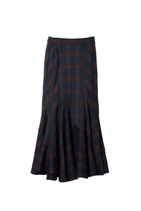 Mermaid Panel Long Skirt