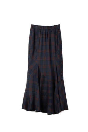 Mermaid Panel Long Skirt