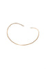 Gold Curved Cuff Choker