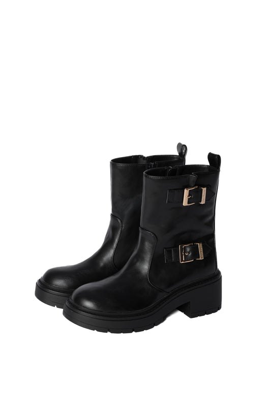 Double Buckle Boots