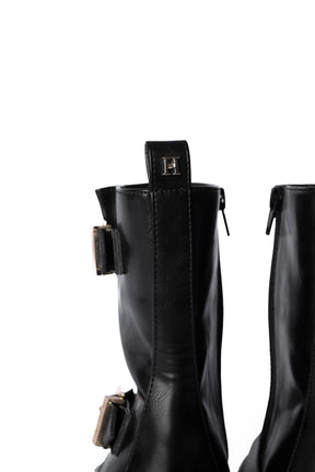 Double Buckle Boots