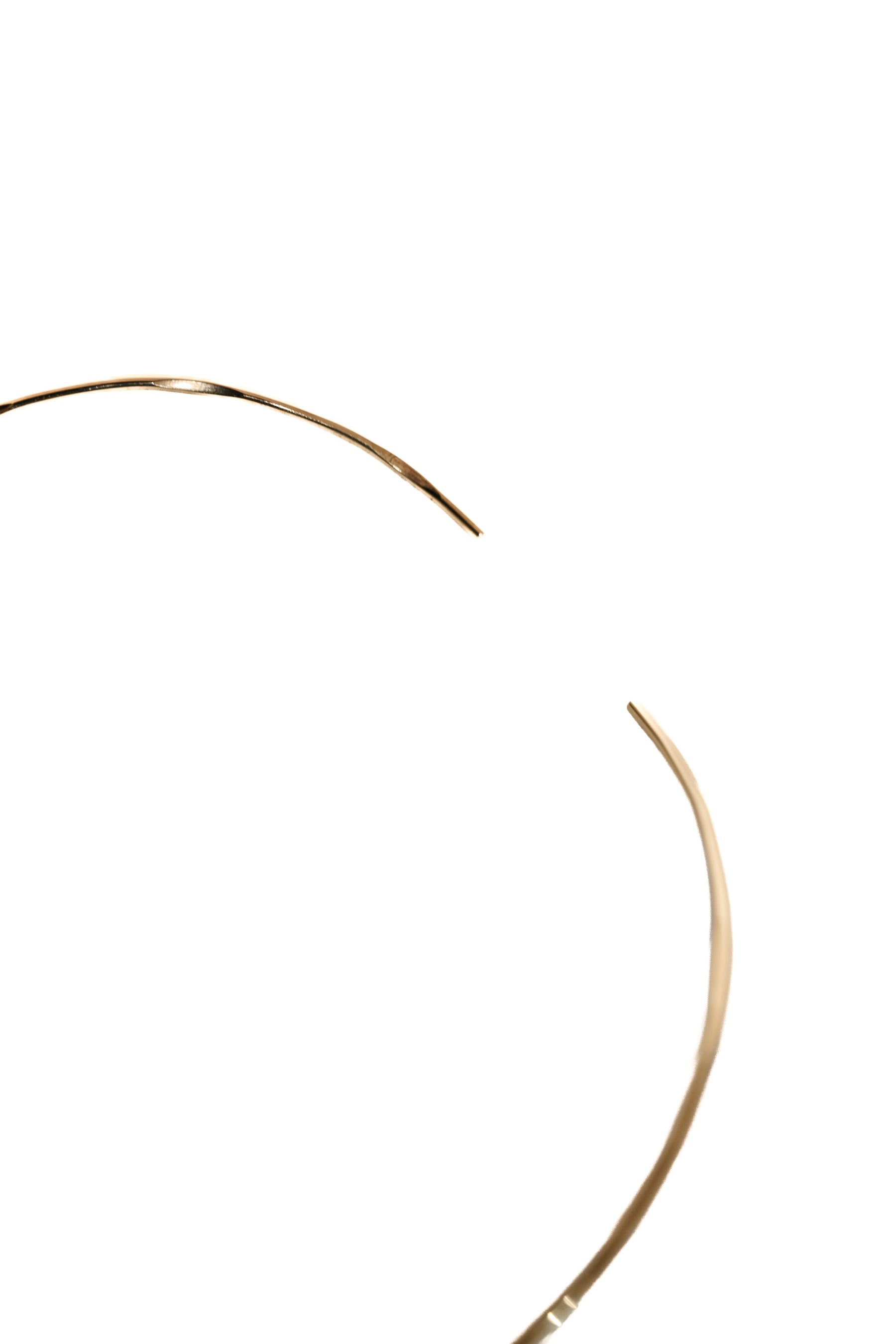 【10月中旬発送】Gold Curved Cuff Choker