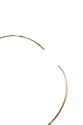 【10月中旬発送】Gold Curved Cuff Choker