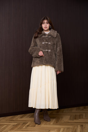 【10月下旬発送】Bambina Faux Fur Coat